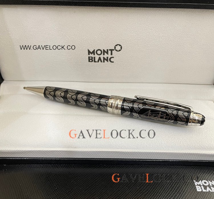 New Arrival! Montblanc Meisterstuck 80 days 145 Black Ballpoint